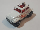 1987 Hot Wheels Baja Bug Volkswagen VW Beetle White Die Cast Toy Car Vehicle