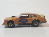 1983 Hot Wheels Flat Out 442 Metalflake Gold Die Cast Toy Muscle Car Vehicle GHO - Hong Kong