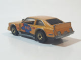 1983 Hot Wheels Flat Out 442 Metalflake Gold Die Cast Toy Muscle Car Vehicle GHO - Hong Kong