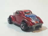 1983 Hot Wheels Neet Streeter Metallic Dark Red Die Cast Toy Car Vehicle