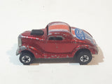 1983 Hot Wheels Neet Streeter Metallic Dark Red Die Cast Toy Car Vehicle