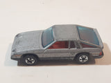 Vintage 1981 Hot Wheels Omni 024 Grey Die Cast Toy Car Vehicle - Hong Kong