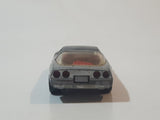 1983 Hot Wheels Hot Ones '80's Corvette Metalflake Silver Die Cast Toy Car Vehicle with Opening Hood Made in Hong Kong