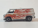 Vintage 1980 Hot Wheels '70's Van Super Van Enamel White Die Cast Toy Car Vehicle