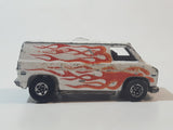 Vintage 1980 Hot Wheels '70's Van Super Van Enamel White Die Cast Toy Car Vehicle