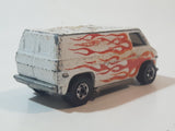 Vintage 1980 Hot Wheels '70's Van Super Van Enamel White Die Cast Toy Car Vehicle