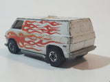 Vintage 1980 Hot Wheels '70's Van Super Van Enamel White Die Cast Toy Car Vehicle