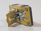 1982 Hot Wheels Cannonade Yellow Die Cast Toy Race Car Vehicle w/ Opening Hood - Hong Kong