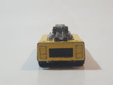 1982 Hot Wheels Cannonade Yellow Die Cast Toy Race Car Vehicle w/ Opening Hood - Hong Kong