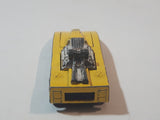 1982 Hot Wheels Cannonade Yellow Die Cast Toy Race Car Vehicle w/ Opening Hood - Hong Kong