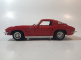 1988 Revell 1963 Corvette Stingray Red 1:24 Scale Die Cast Toy Car Vehicle with Opening Doors and Hood