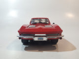 1988 Revell 1963 Corvette Stingray Red 1:24 Scale Die Cast Toy Car Vehicle with Opening Doors and Hood