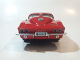 1988 Revell 1963 Corvette Stingray Red 1:24 Scale Die Cast Toy Car Vehicle with Opening Doors and Hood