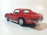 1988 Revell 1963 Corvette Stingray Red 1:24 Scale Die Cast Toy Car Vehicle with Opening Doors and Hood