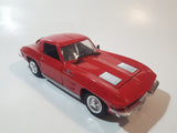 1988 Revell 1963 Corvette Stingray Red 1:24 Scale Die Cast Toy Car Vehicle with Opening Doors and Hood