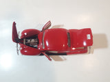 Motor Max No. 68014 1940 Ford Deluxe Coupe Red 1:24 Scale Die Cast Toy Car Vehicle with Opening Doors, Hood, and Trunk