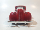 Motor Max No. 68014 1940 Ford Deluxe Coupe Red 1:24 Scale Die Cast Toy Car Vehicle with Opening Doors, Hood, and Trunk