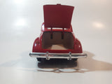 Motor Max No. 68014 1940 Ford Deluxe Coupe Red 1:24 Scale Die Cast Toy Car Vehicle with Opening Doors, Hood, and Trunk
