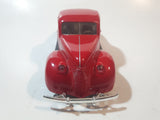 Motor Max No. 68014 1940 Ford Deluxe Coupe Red 1:24 Scale Die Cast Toy Car Vehicle with Opening Doors, Hood, and Trunk
