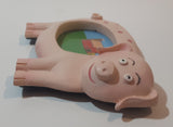 Farm Pig Shaped Picture Frame 3 1/4" x 4 5/8" Resin Fridge Magnet