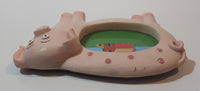 Farm Pig Shaped Picture Frame 3 1/4" x 4 5/8" Resin Fridge Magnet