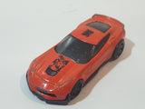 2017 Hot Wheels Factory Fresh Corvette C7 Z06 Orange Die Cast Toy Car Vehicle