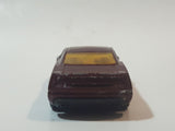 2009 Hot Wheels Flip & Crash Duel Rapid Transit Metallic Dark Red Die Cast Toy Car Vehicle
