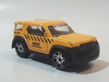 Unknown Brand 4x4 Under Construction Truck Yellow Die Cast Toy Car Vehicle