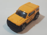Unknown Brand 4x4 Under Construction Truck Yellow Die Cast Toy Car Vehicle
