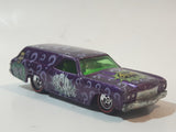 2015 Hot Wheels Pop Culture: Batman (Classic TV Series) '70 Chevelle Panel SS Wagon Riddler Metalflake Purple Die Cast Toy Car Vehicle