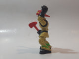 2009 Hasbro Adventure Heroes Fireman Firefighter 3" Tall Toy Action Figure C-2528A