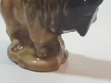Vintage Wade England Red Rose Tea Buffalo Bison Mini Figurine