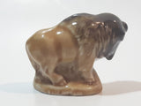 Vintage Wade England Red Rose Tea Buffalo Bison Mini Figurine