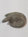 Vintage Wade England Red Rose Tea Crocodile Alligator Figurine