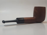 Vintage Italy Meerlined Wood Tobacco Smoking Pipe