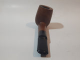 Vintage Italy Meerlined Wood Tobacco Smoking Pipe