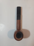 Vintage Italy Meerlined Wood Tobacco Smoking Pipe