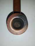 Vintage Italy Meerlined Wood Tobacco Smoking Pipe