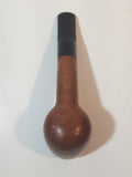 Vintage Italy Meerlined Wood Tobacco Smoking Pipe