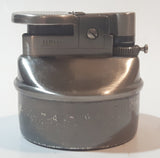 Vintage Medieval Knight Helmet Shaped Heavy Metal Table Top Gas Lighter with Inner Storage