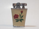Vintage Firefly Rose Pattern Lighter Made in Japan