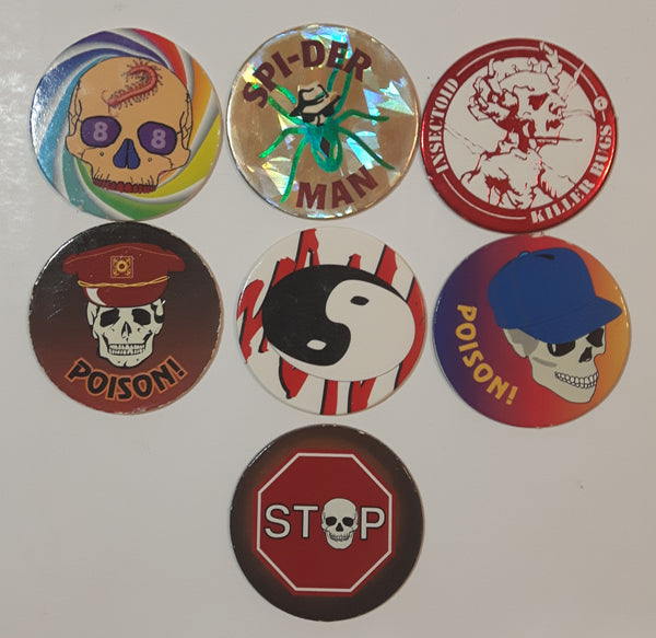 Mixed Pogs Caps Lot of 7