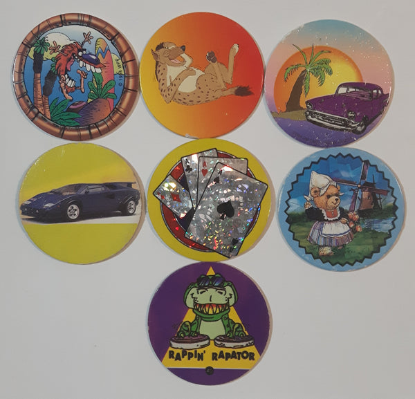 Mixed Pogs Caps Lot of 7