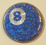 Pool Billiards Snooker Blue 8 Ball Heavy Metal Caps Pog Slammer