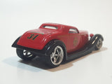 Jada Badge City Heat 1934 Ford Coupe Fire Chief Red Die Cast Toy Car Vehicle