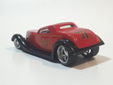 Jada Badge City Heat 1934 Ford Coupe Fire Chief Red Die Cast Toy Car Vehicle