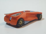 2007 Hot Wheels Track Stars Antracite Orange Die Cast Toy Car Vehicle