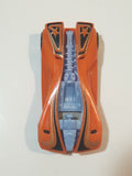 2007 Hot Wheels Track Stars Antracite Orange Die Cast Toy Car Vehicle