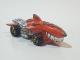 2001 Hot Wheels Sharkruiser Orange Die Cast Toy Car Shark Shaped Vehicle
