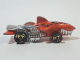 2001 Hot Wheels Sharkruiser Orange Die Cast Toy Car Shark Shaped Vehicle